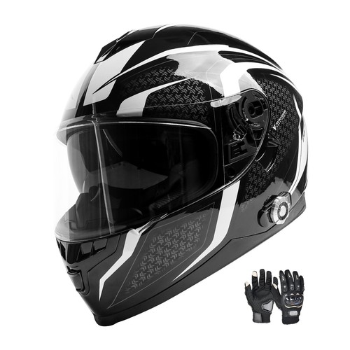 Full face motorcycle helmet - face,