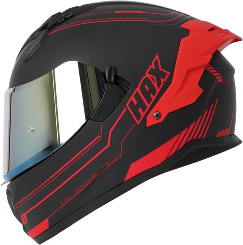 Matte black red - black, hax